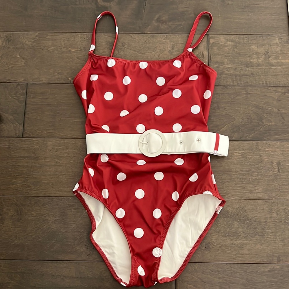 Solid & striped one piece